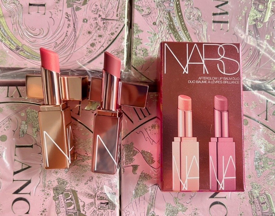 numjshop's tweet photo. ✨🎀พร้อมส่ง เซตละ : 990.- NARS Afterglow Lip Balm Duo
🔸ชุดเซ็ตลิปบาล์มยอดฮิต รุ่นพิเศษ 2 สีขายดี
- Fast Lane 3g.
- Orgrasm 3g
#NARS #นัมสต็อค https://t.co/3dMD082RTS