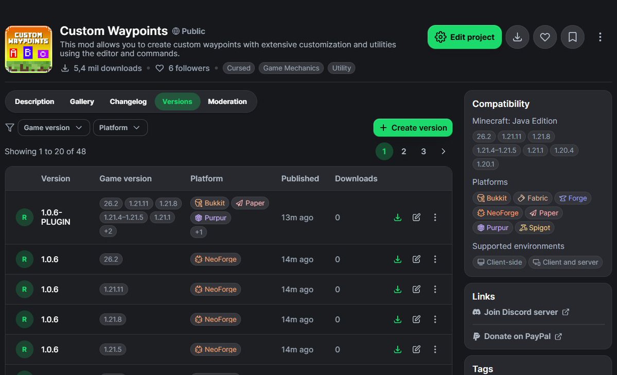 Cotii_papu's tweet photo. CUSTOM WAYPOINTS 1.0.6

Gradientes en las figuras, gizmo en el editor y msma accesibilidad de Custom Lights, background diferentes por linea e interlineado, edicion en servidores en tiempo real con la opcion Set To Everyone

Animaciones en las figuras, etc
https://t.co/G03WrhWHfd https://t.co/NiD4PCAigk