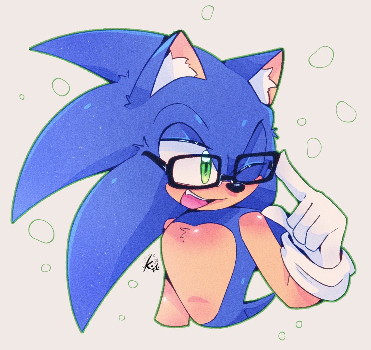 kouuniic's tweet photo. I love glasses ✨
#sonicthehedgehog #sonicart #art https://t.co/YZ7zUXdFSt