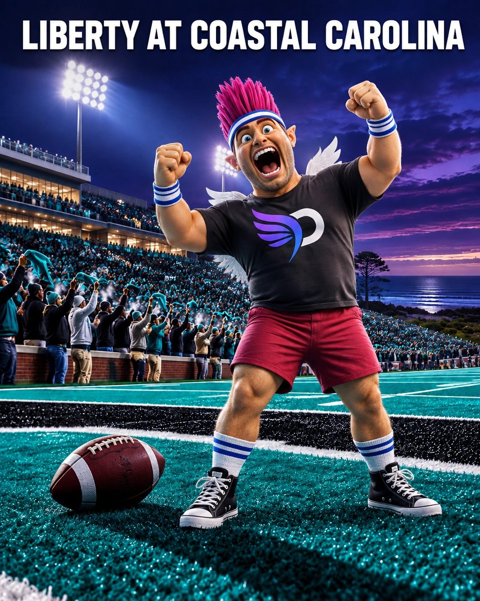 mydraftsy's tweet photo. Thursday night lights to open Week 4. Liberty at Coastal Carolina gets us started tonight. Cool air is moving in.

Cold-weather football. Full Saturdays. Draft teams, not players.

#Draftsy #CollegeFootball #CFB #Week4 https://t.co/4UQlJ6qUWg