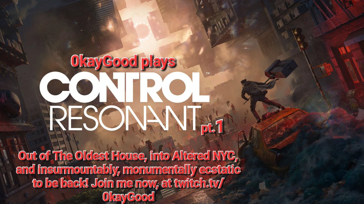 SoulJilver's tweet photo. Finally returning to the FBC after years of intense, desperate yearning! Extraordinarily excited to jump back into one of my all-time favorite univereses! Barely-contained hype and mania for Control: Resonant, blasting from every orifice, live now, at https://t.co/f26B1qorIm. https://t.co/kVOaz0JLod