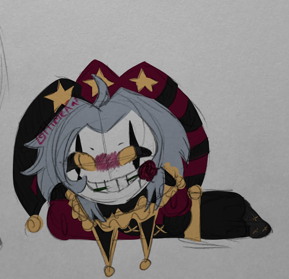 HimeKatio's tweet photo. Okayy maybe I do really really like #Pierrot from #tfc

Also if monsters exist, do vampires do too? An anemic vampire partner sounds like a fun concept https://t.co/DTuFgZfwcm
