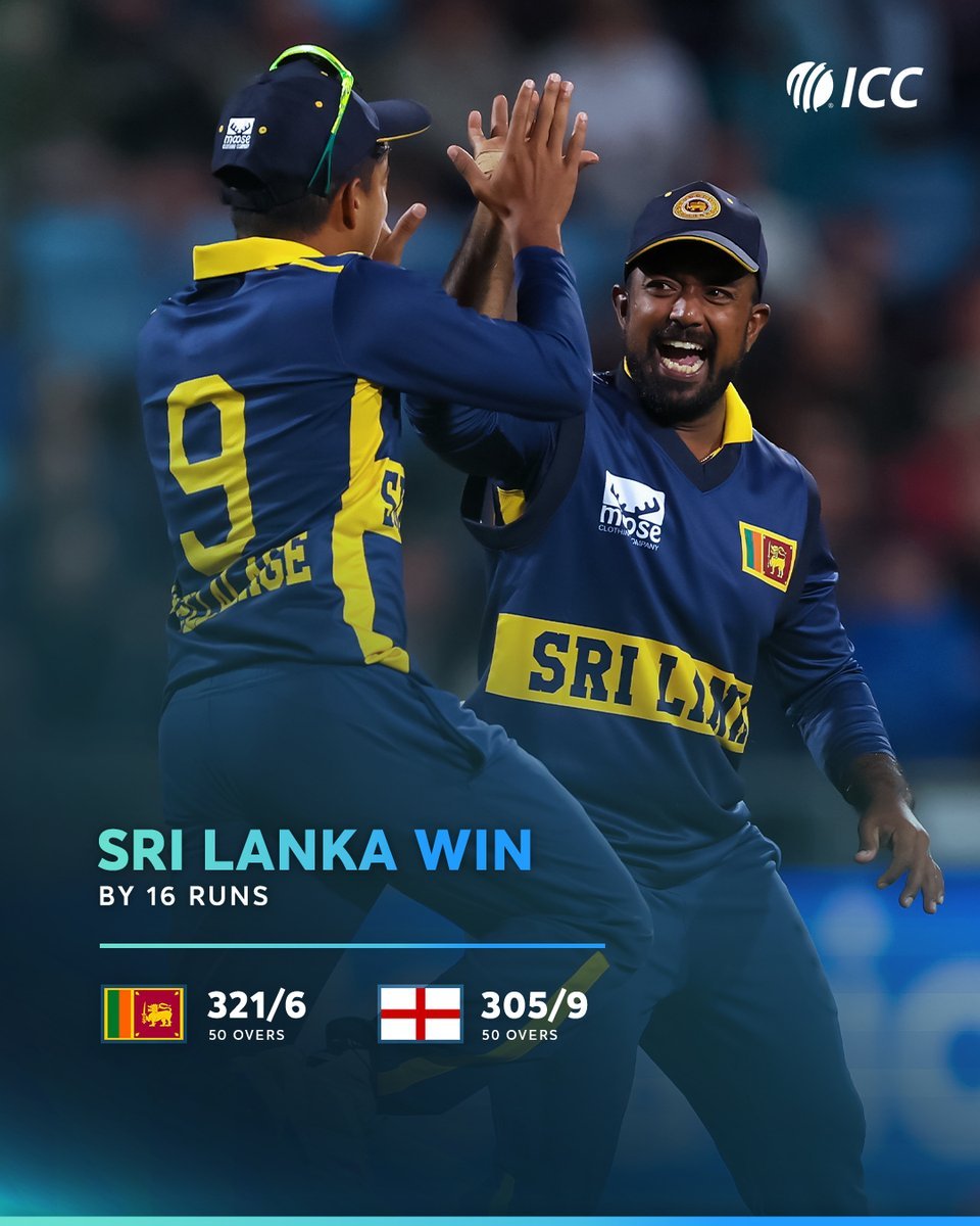betproexchdubai's tweet photo. Sri Lanka stun England to level the ODI series at Headingley ๐
Scorecard ๐ฒ https://t.co/Q6SauADKFOโฆ #bpexch #betpro #wolf777 #luckyzone https://t.co/ByuPdNSFBx