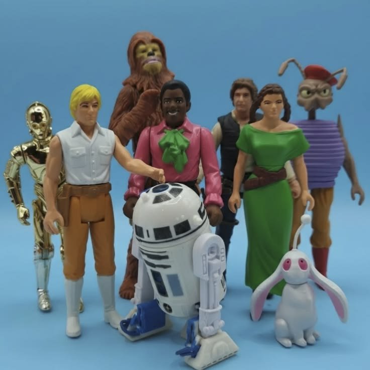 Charlton_Hero's tweet photo. I'll take one set of these Cynthia Martin Star Wars figures from the final issue of Marvels original #StarWars run please! https://t.co/jGOY7V9Zmn