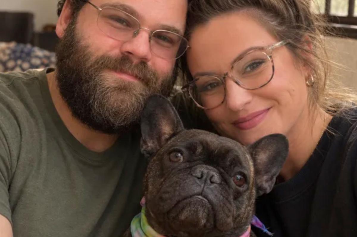 nypost's tweet photo. California couple brutally mauled by bear before their tiny French Bulldog Cassie dies saving them https://t.co/VSUiuF7i6i https://t.co/JWzDiCsfDD
