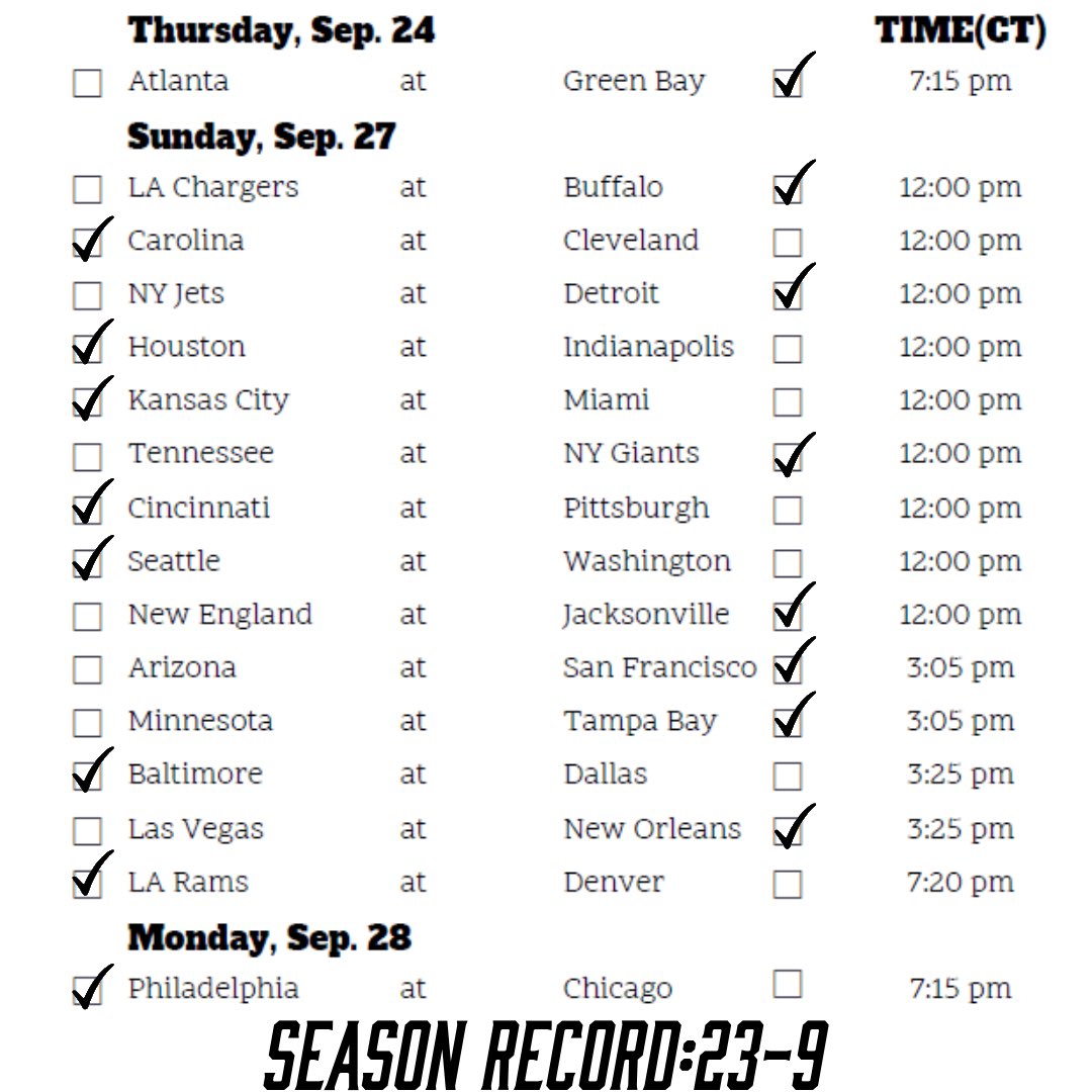 pigskinpodtalk's tweet photo. 🚨Week 3 picks are in!! Let’s ride! #NFL #NFLfootball #Sportsbetting #Gamblingpicks #Footballpodcast #NFLPodcast #FootballTalk #NFLnews #NFLWeek3 #NFLAnalysis #NFLHotTakes #Yikers #wowza #talkinpigskin #BetWithThePig https://t.co/zxGFf1qm0a