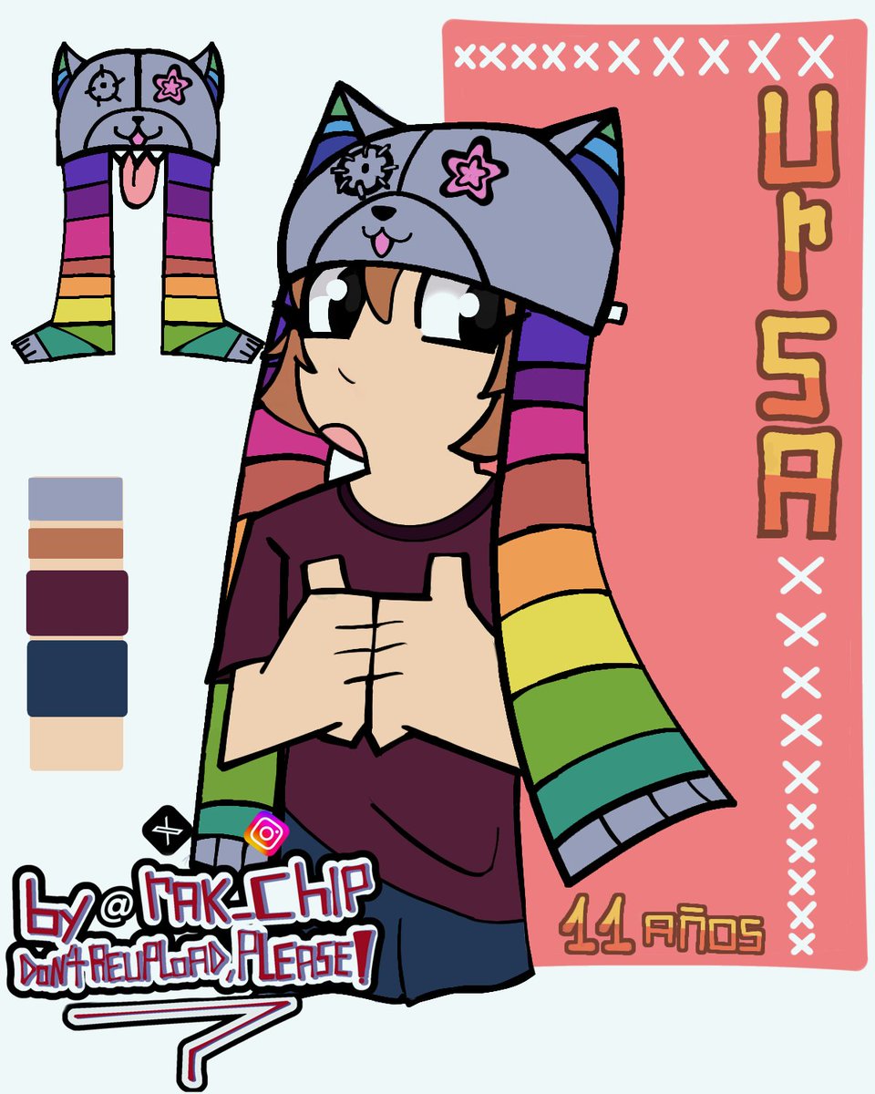 chip_rak's tweet photo. 👧🏻 Ursa and Friend 🌈
#drawingoc #dibujooc #characterart #artoc #arcoíris #rainbow https://t.co/YmeM6AsxWi