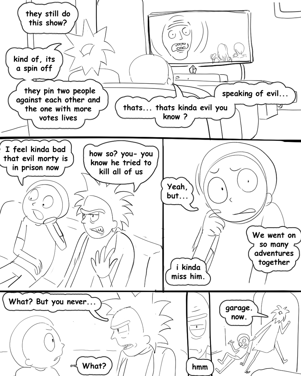 mortyslop's tweet photo. replaced memories 1/2 #rickandmorty also kind of #pemorty https://t.co/2n9ws1yqRL