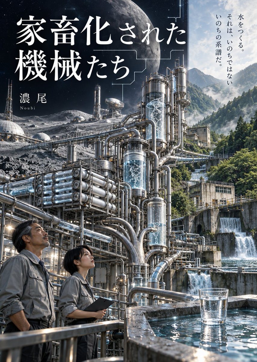 takaikiga's tweet photo. 家畜化された機械たち - 濃尾 - 家畜化された機械たち - 濃尾（濃尾） - カクヨム https://t.co/mOePQJ9HEg 
＃SF ＃月 ＃資源 https://t.co/Xm6ylHlsMG