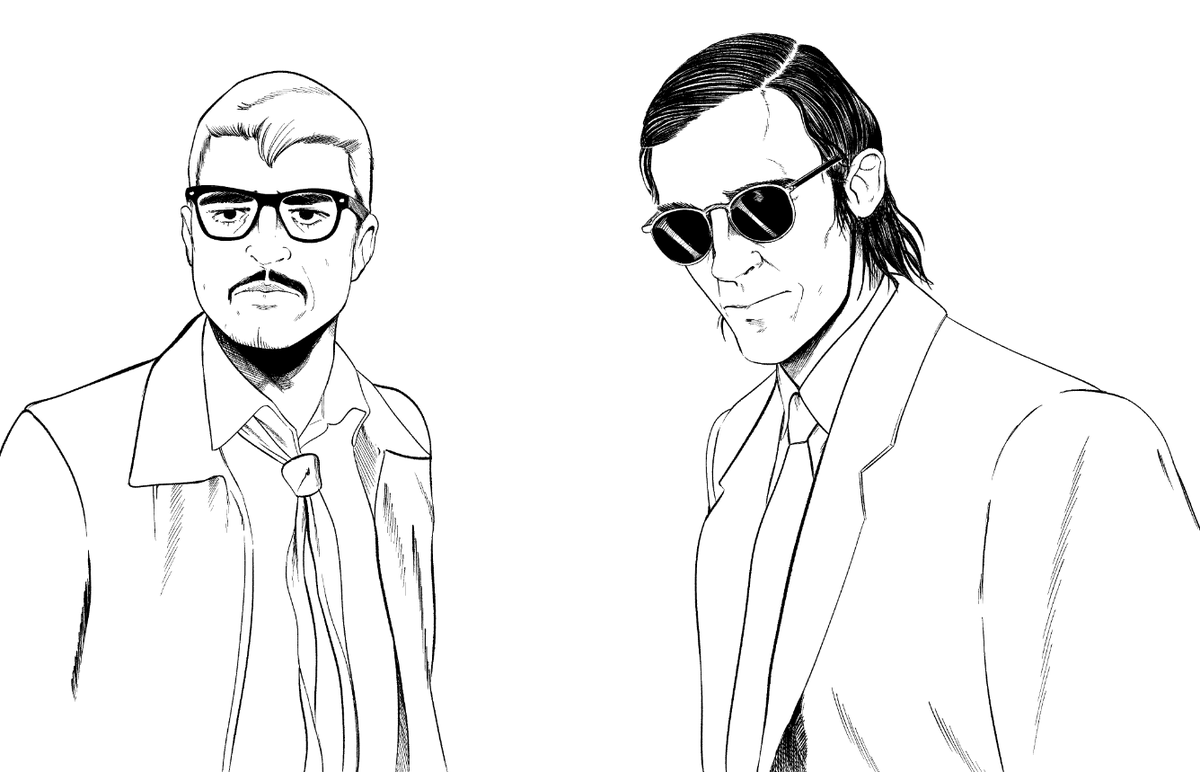 Treellaux's tweet photo. detectives, first pass. https://t.co/MIWARNsYFm