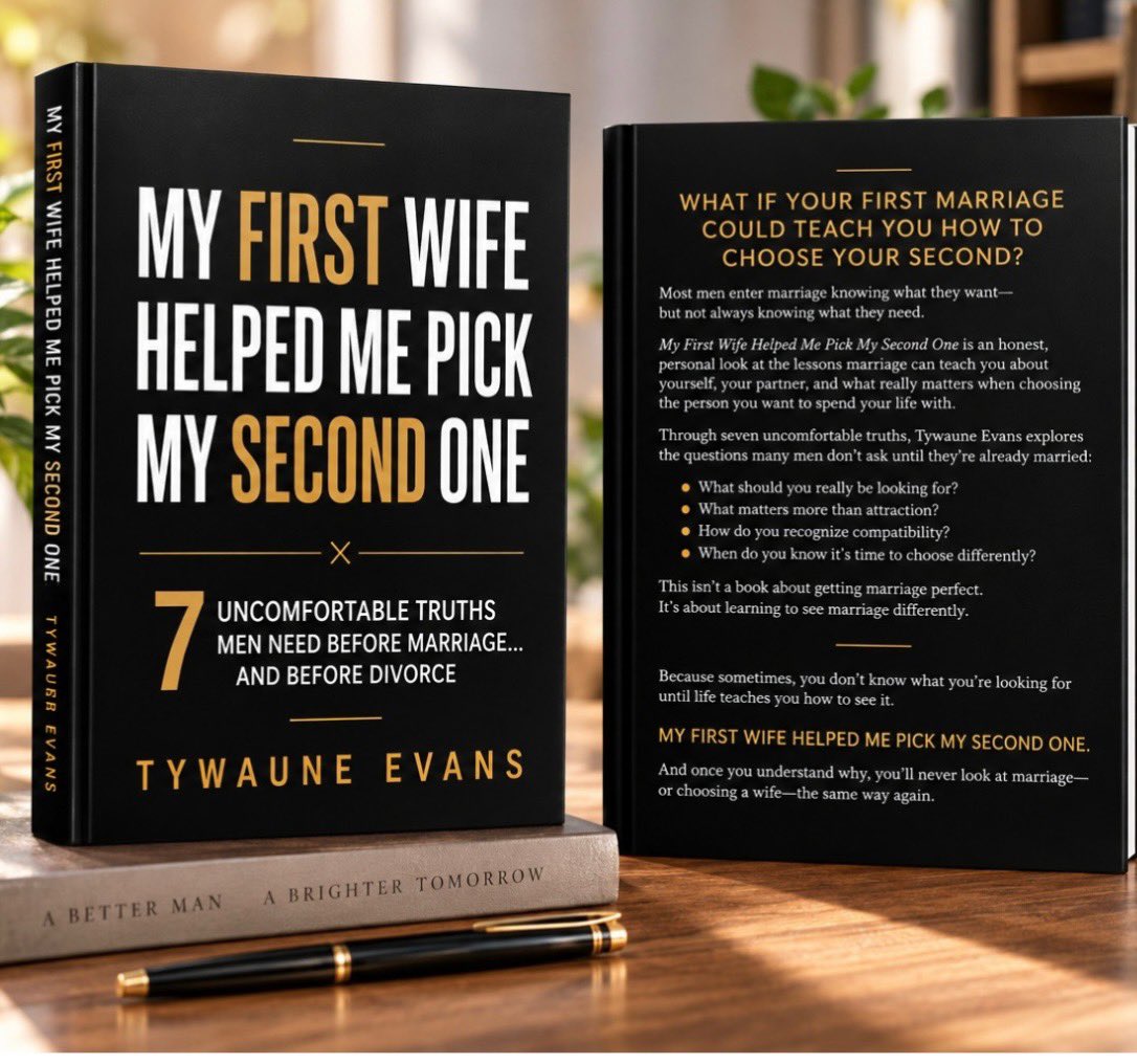 tryfactor's tweet photo. I approve this book… it’s 🔥🔥 

“38 pages” of the best marital advice you could ever get…

…#FUBU…ForUsByUs…😉😉😉…

Available on ebook and paperback…

Hard launch Oct. 13… https://t.co/In3a9M6tCR