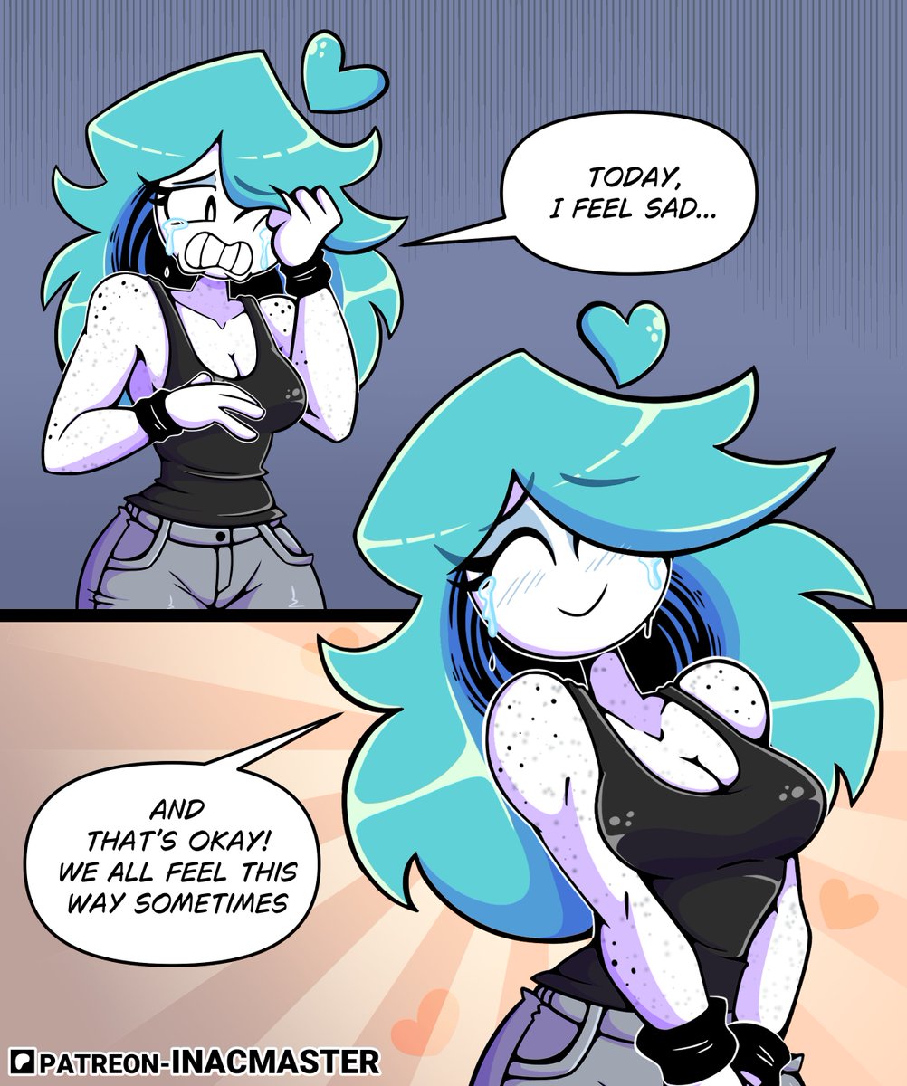InaCMaster_'s tweet photo. Remember, there’s nothing wrong with accepting that you feel sad. It’s a valid emotion that we all experience sometimes. ✨️☀️✨️ https://t.co/AxSNJFNE9b