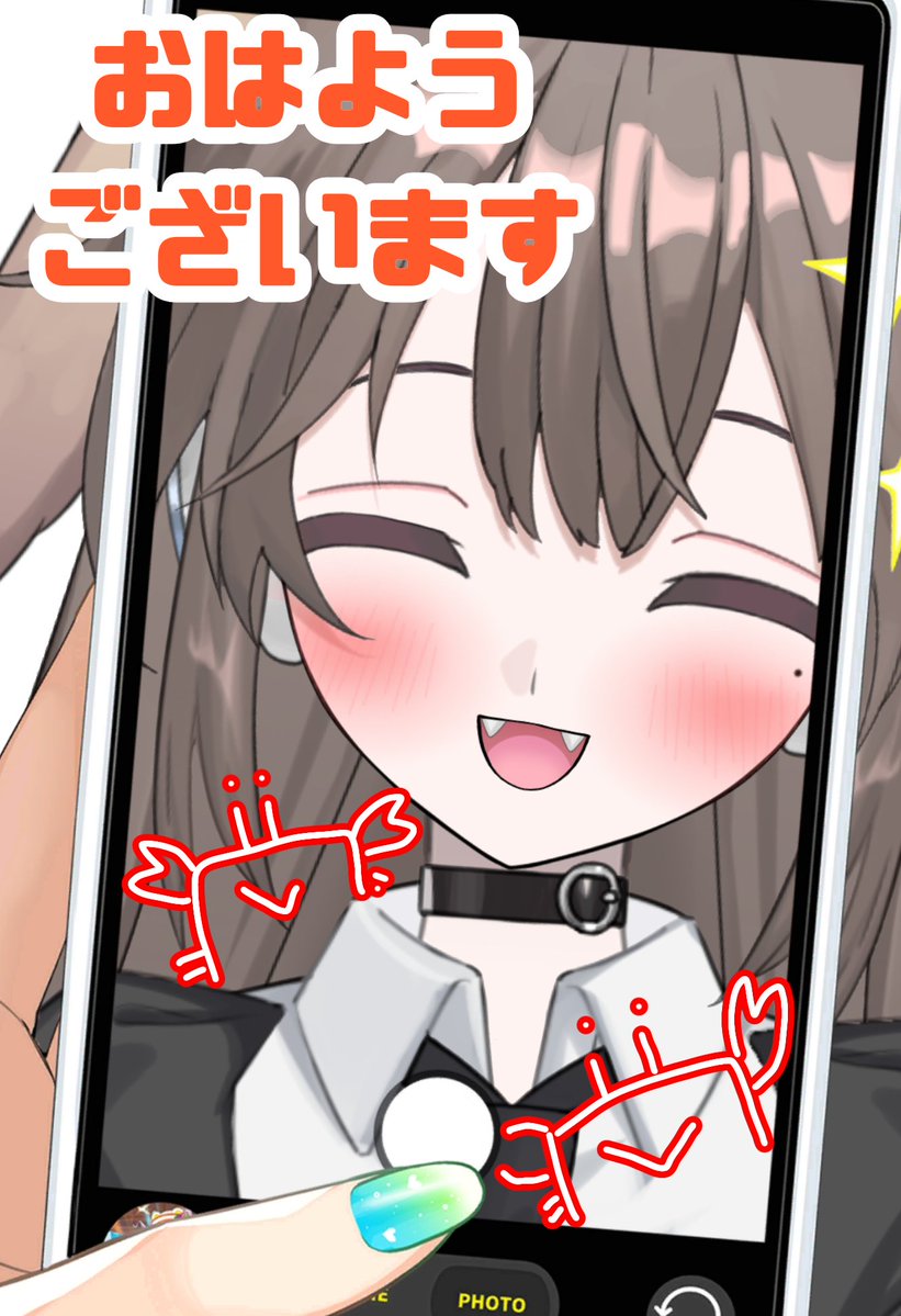 dkaniusab's tweet photo. おはようございます🦀☀
今日も1日頑張りましょ〜！！
#Avvy #おはようＶライバー https://t.co/eO88x7JUrm