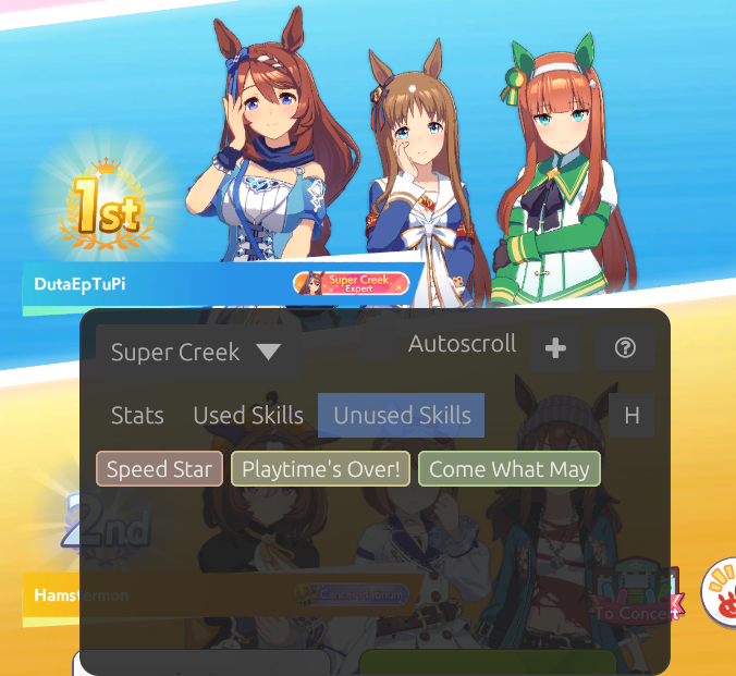fxrfxwy's tweet photo. ACTUALLY CRYING AAAAAA
MY MIC IS ALWAYS MUTED WHEN I RECORD, BUT I ACTUALLY CRIED (a bit, not until Tickezo level)
THE ROOM WISH CAME TRUE, I FACED STRONG OPPONENTS WITH NO DEBUFFER (Feels like I'm the villain here)
Almost lost due to both late race skill not activated... https://t.co/FmJLWXTkTV