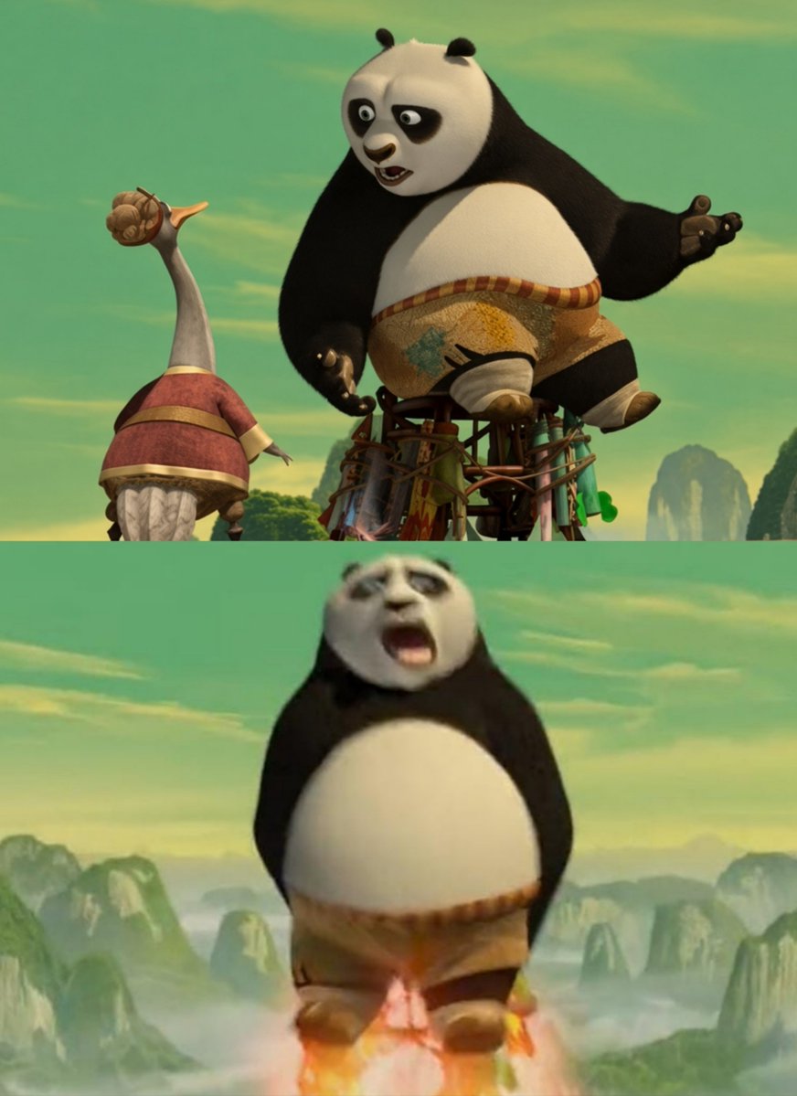 CartoonsOTMoon's tweet photo. Un dato animado hasta Beyond the Spider-Verse. Día 425:

​La silla con cohetes de KUNG FU PANDA es un homenaje a la leyenda de Wan Hu:

Un hombre chino del siglo XV que desapareció tras atar 47 cohetes en una silla para intentar llegar a las estrellas. https://t.co/rv9BZy0l4t