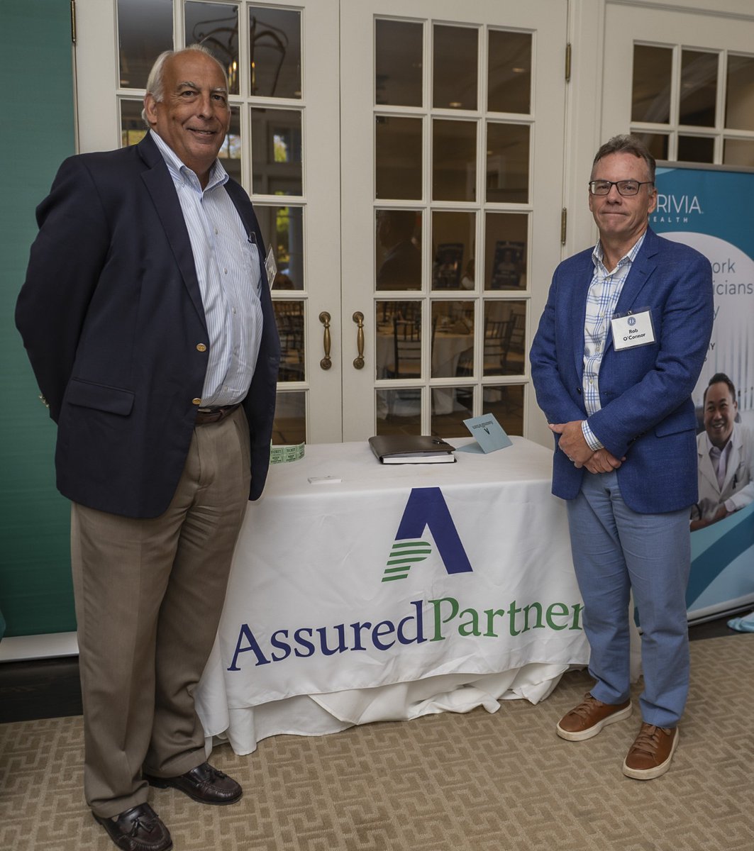 FCMedicalAssn's tweet photo. Rob O’Connor and Keith Brown of AssuredPartners will join us Oct. 8 as sponsors and exhibitors at the FCMA Annual Meeting in #FairfieldCT Their team brings 50+ years of experience serving Connecticut #physicians.

https://t.co/9MyGS1gTXy | https://t.co/9tRJUpM37w
#CTPhysicians https://t.co/SGaWF3tVno