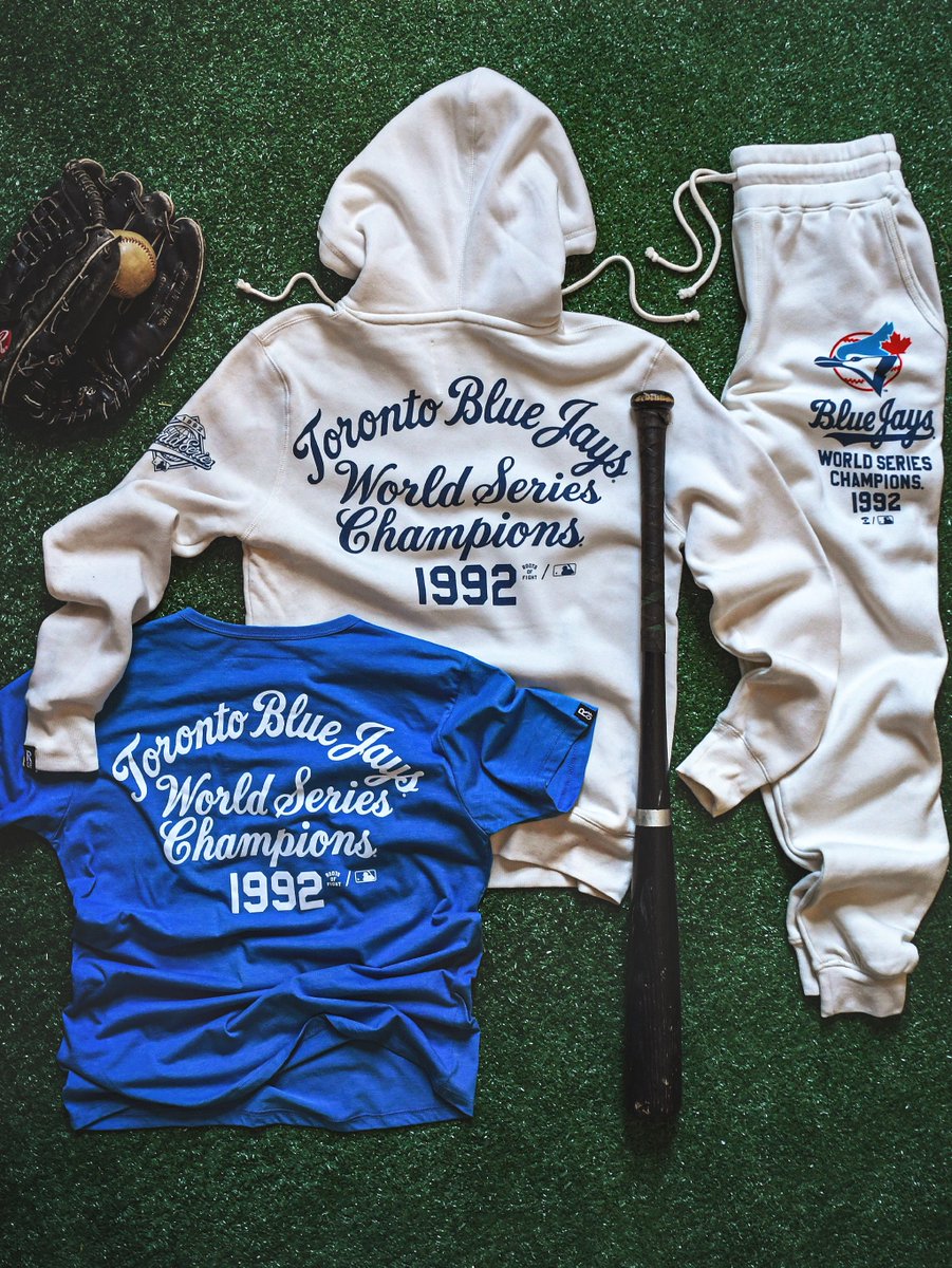 rootsoffight's tweet photo. "For the first time in history, the World Championship banner will fly north of the border!”

We all remember what happened the next season. Joe Carter’s walk-off in 1993, in the powerful sequel. What a history.

Available in USA only, excl. Puerto Rico.
https://t.co/RHWmSJa996 https://t.co/x1oOhaDYkS