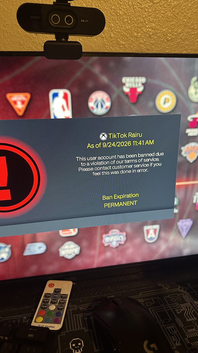 ItsRairu's tweet photo. YO IM ACTUALLY DONE WITH 2K THIS YEAR, HOW DO I GET BANNED FOR REPORTING CHEATERS ON TWITTER MAKE IT MAKE SENSE 😭 #2k27 #nba2k27 this game is absolutely dead now thanks to your “anti cheat” all you did was ban legit players 😭 https://t.co/qD53HtkEKo