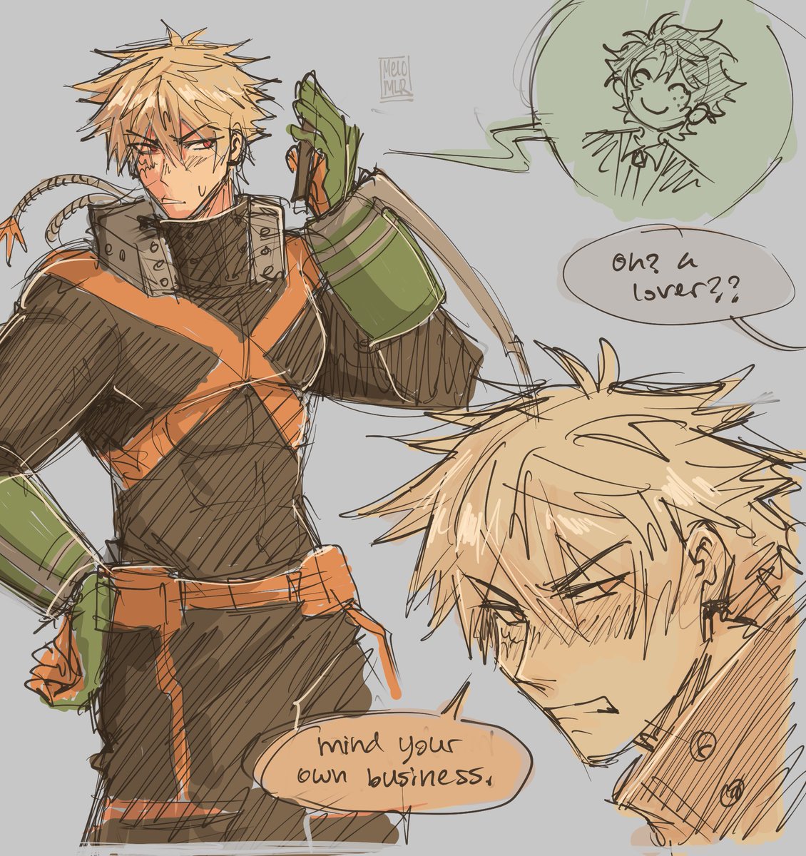 Melomlr's tweet photo. Phone call 

#bakudeku #bkdk https://t.co/oacVSsHVb6