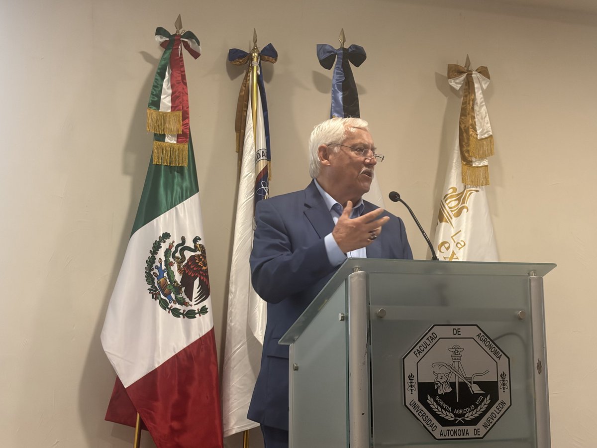 vmva1950's tweet photo. Me dio mucho gusto participar en el XXX Congreso  nacional de la @ socmexfitogen en la @uanl En mi participación expresé la importancia  conservar recursos fitogeticos y la labor que juegan centros internacionales como @CIMMYT que alberga la coleccion mundial de maiz y trigo https://t.co/VS7h6x0g9B
