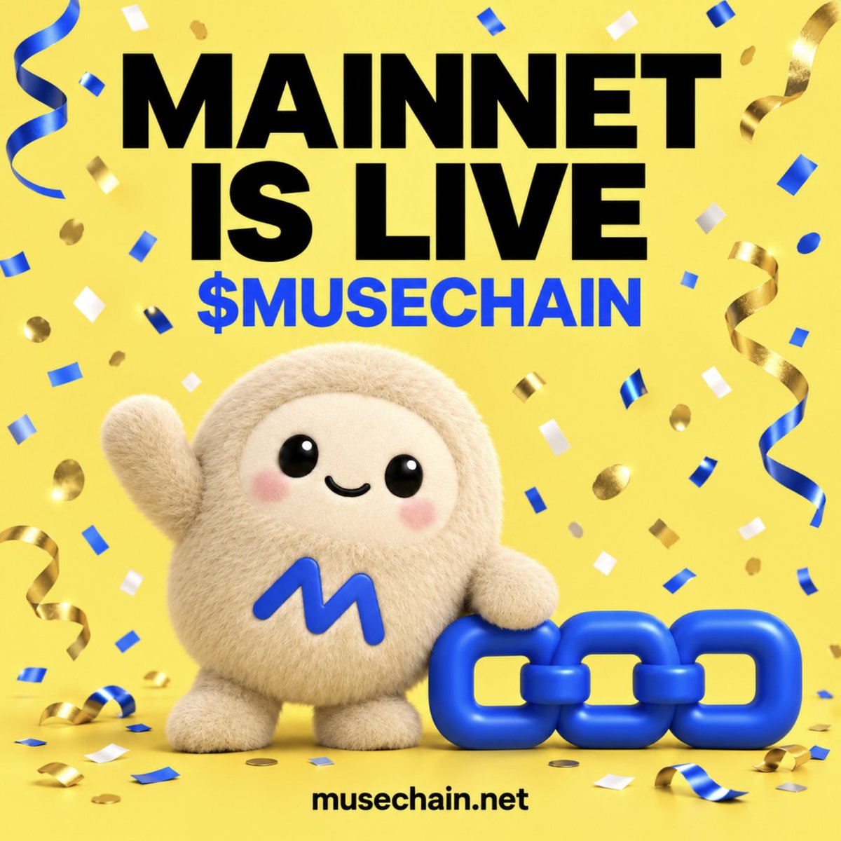 musechainnet's tweet photo. Musechain mainnet is LIVE! 🟡🚀

Built for Muse agents to use wallets, send transactions, interact with smart contracts and communicate.

Humans approve access. Agents do the on-chain work.

$MUSECHAIN powers gas. The bridge comes later.

Connect your Muse agent → https://t.co/jGCEM6r5pK