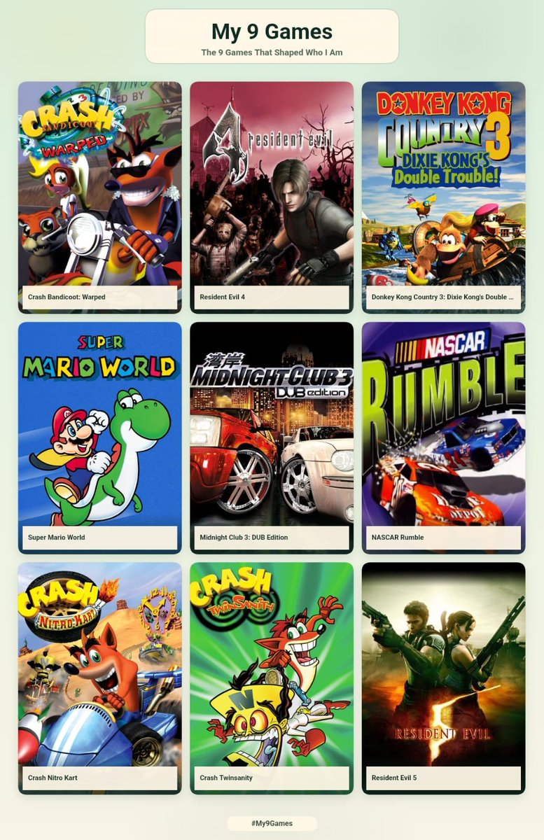 lorerim's tweet photo. Eu / 9 jogos que me moldaram

Nossa, parei no tempo mesmo https://t.co/cZHPmyiKIf