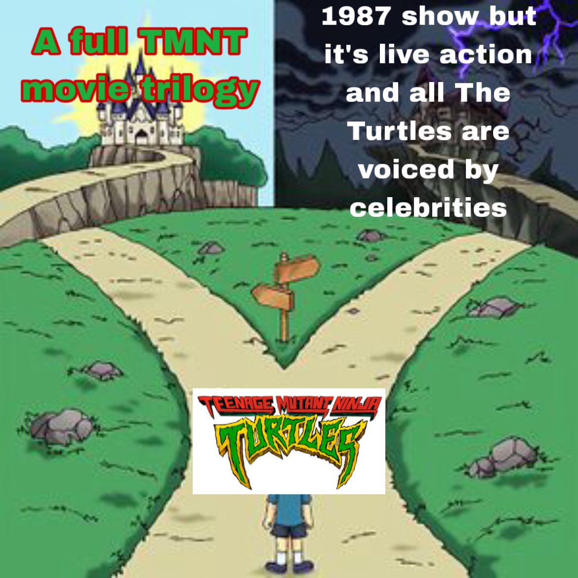 SailorLuney's tweet photo. Nickelodeon saying they want to “Sonic-ify” the TMNT franchise https://t.co/FBZwLvzYFj