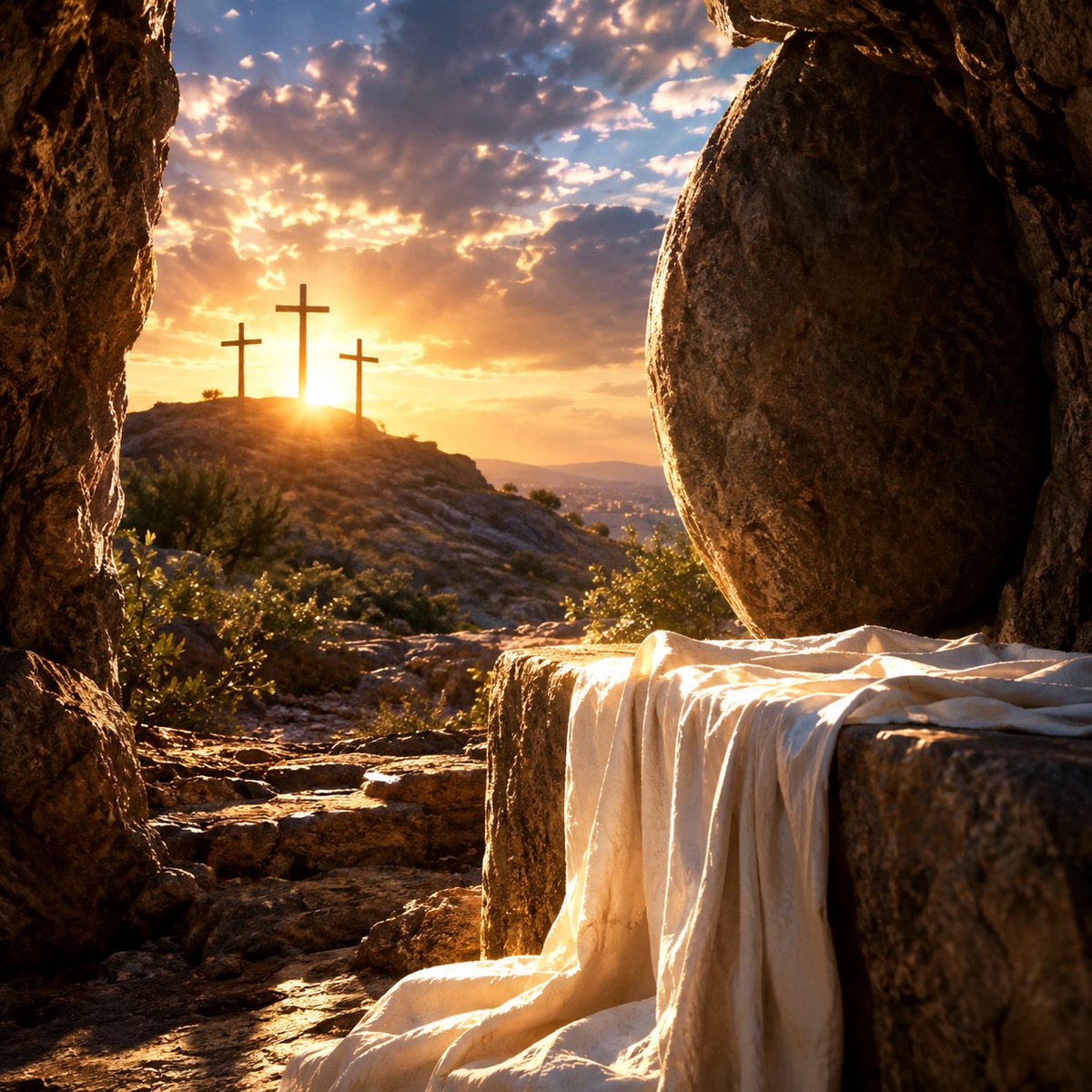 passionofchrt's tweet photo. The tomb was empty. Death could not hold Him. He suffered, He died, and on the third day, He rose again. ✝️🔥 The Resurrection of Christ is the victory that changed everything. He is risen! Do you believe? YES or NO? 🙏 https://t.co/LAkeHKTOPM