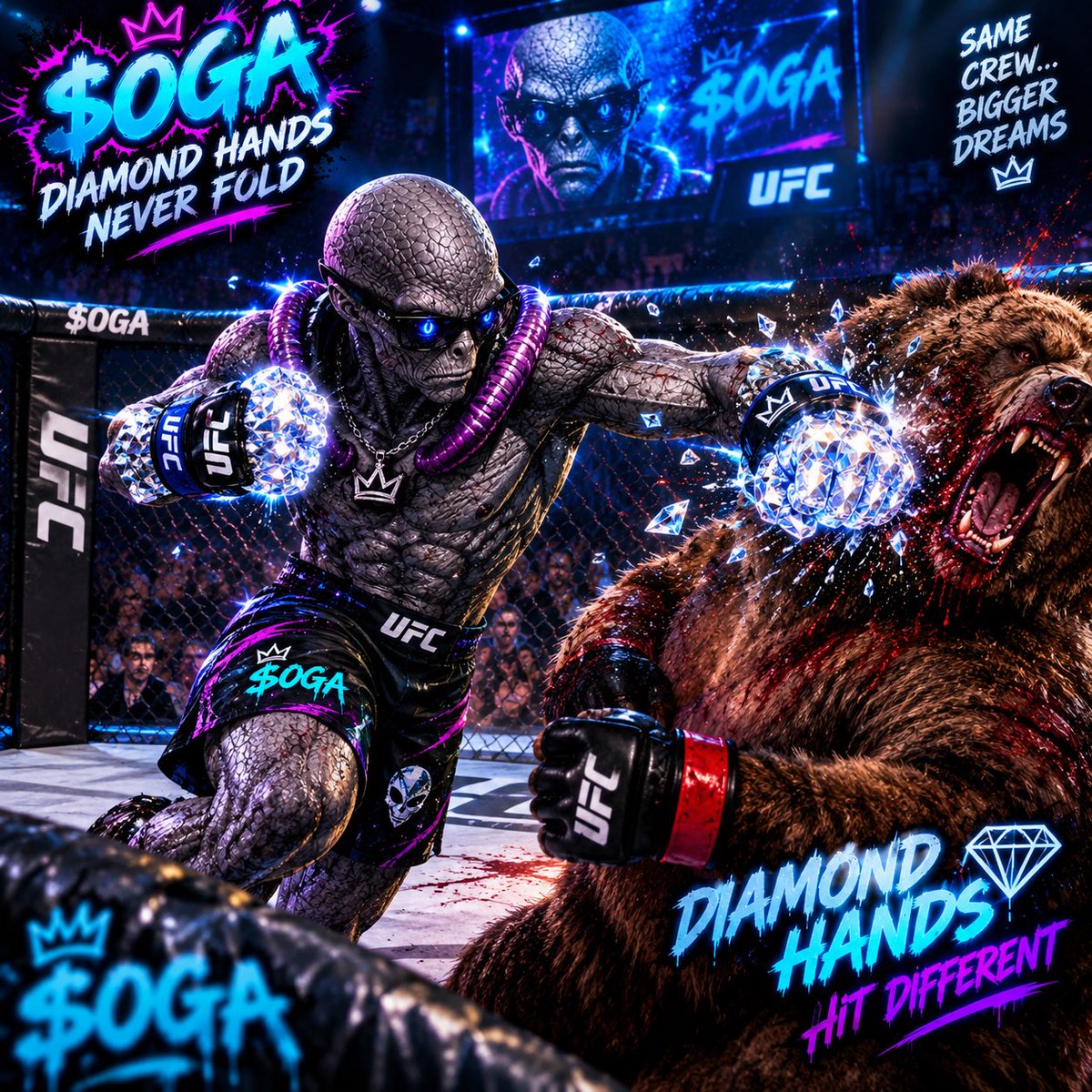 Lepreshaun83's tweet photo. @MrHodlReal 🚨 $OGA UPDATE
OG Alien-Z has landed on Solana.
Zero tax. Full cosmic crew. Diamond tentacles.
The original extraterrestrial outlaw is building.
CA: AgEdLfy8SJvCd8Z7uT4LeQTBWFFvwAxRZ8kMP4kppump
🌐 https://t.co/Y10TMtMriL
💬 https://t.co/PJ21xUv8W1
Who’s joining the crew? 👽🚀 https://t.co/lXDy3T2Ckl