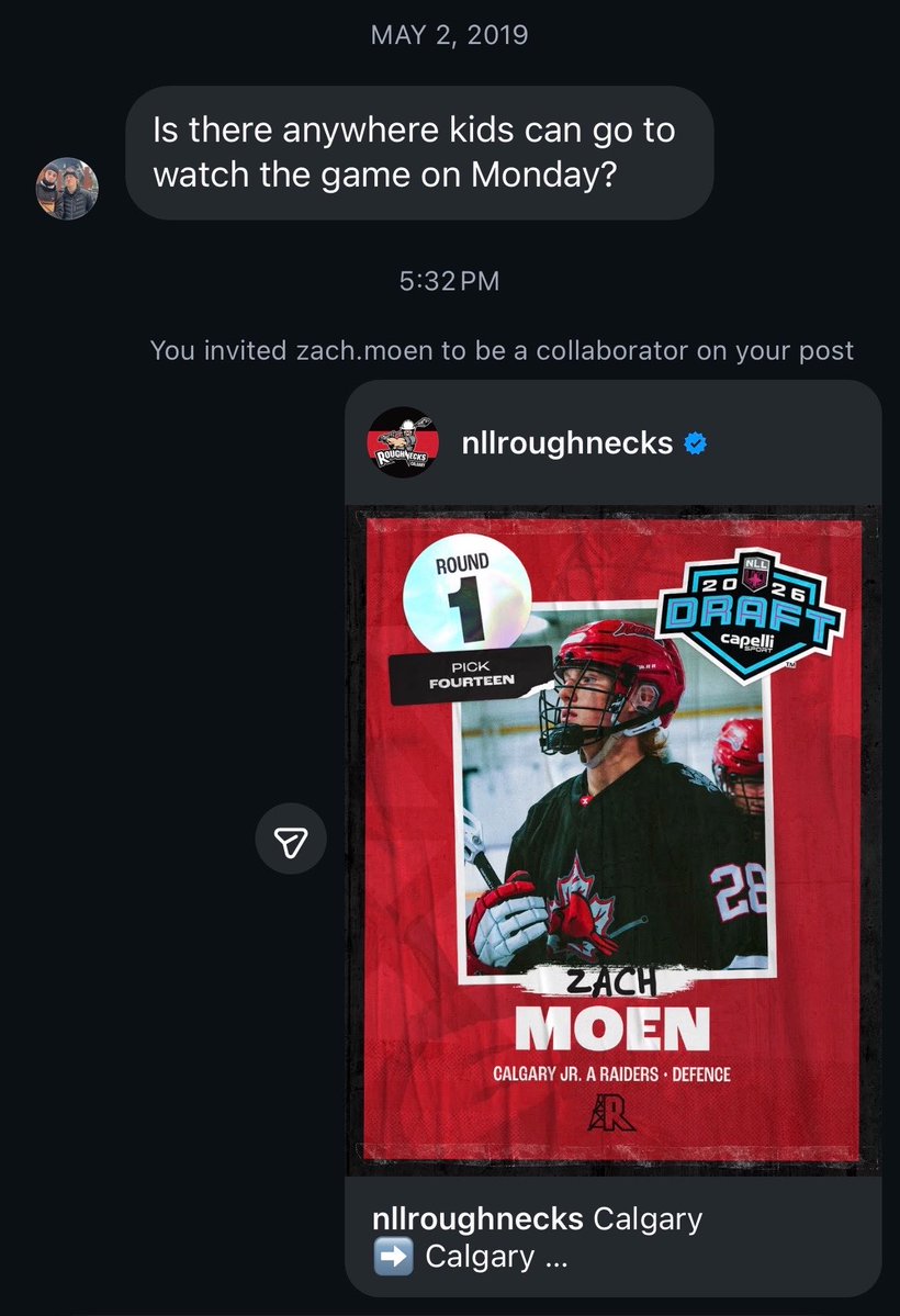 NLLRoughnecks's tweet photo. Life comes at you fast 😅 https://t.co/35CVBH1WkI