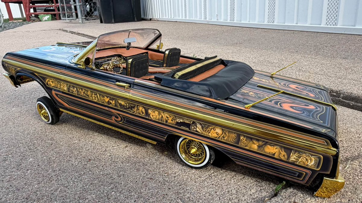 RedcatRacing's tweet photo. Check out Rickie Koehler’s awesome take on the Gold Digger, aka “Lady Killer”! Thanks for sharing your amazing work, Rickie—can’t wait to see more! 

https://t.co/Pbqn3vdPte

#SixtyFour #rcLowrider #rcLowriders #rcHopper #RedcatCreations https://t.co/ZwbfWdgQgh