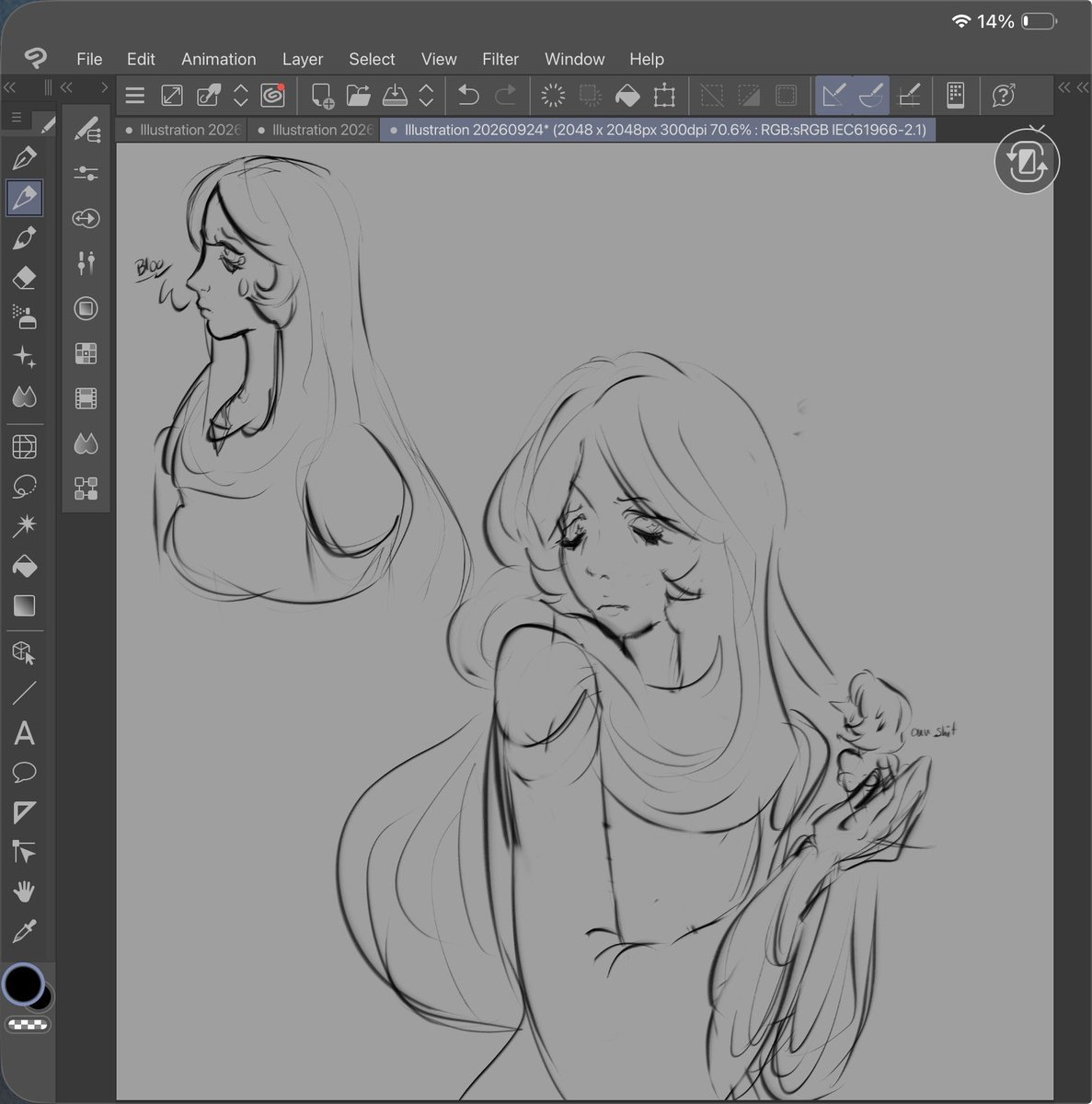 kittenkarcass's tweet photo. i think shes my favorite to sketch #wip https://t.co/Iyf6sxE1za