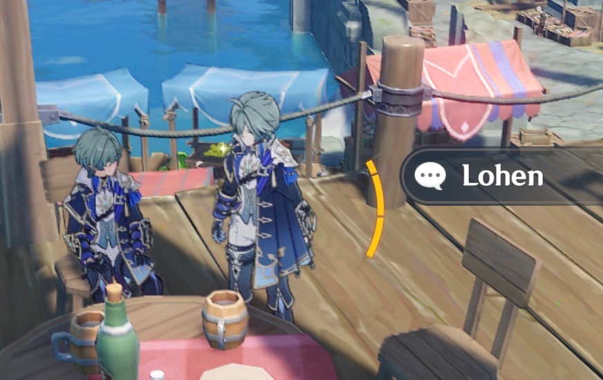 lohenspolearm's tweet photo. i like how i don’t need to wait for lohen to appear in an anecdote bc i can just find him somewhere in dornman port anytime https://t.co/Z8fmusO7Is