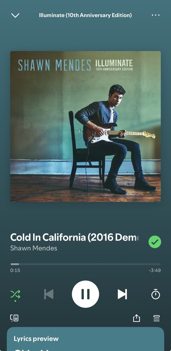 shawnpins's tweet photo. life is worth living because shawn mendes released cold in california after ten years https://t.co/3vGUulF76O