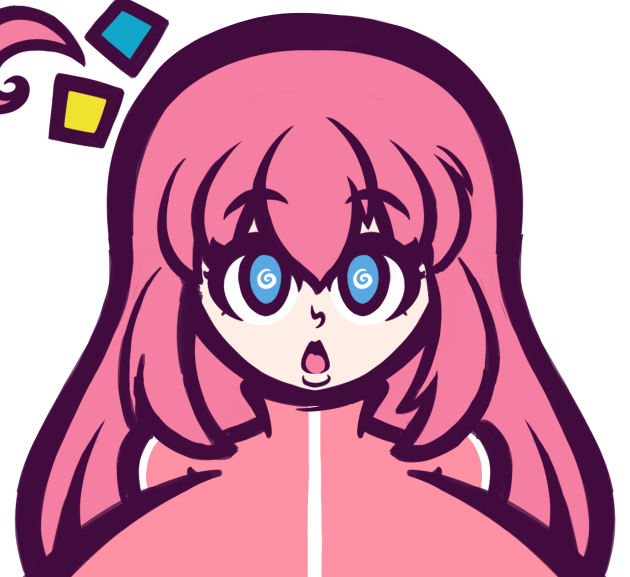 SmushDrop's tweet photo. I think of all of Bocchi's IQ leaked out of her head, and went straight down to her...🤔

WIP https://t.co/3wBgwUpbDA