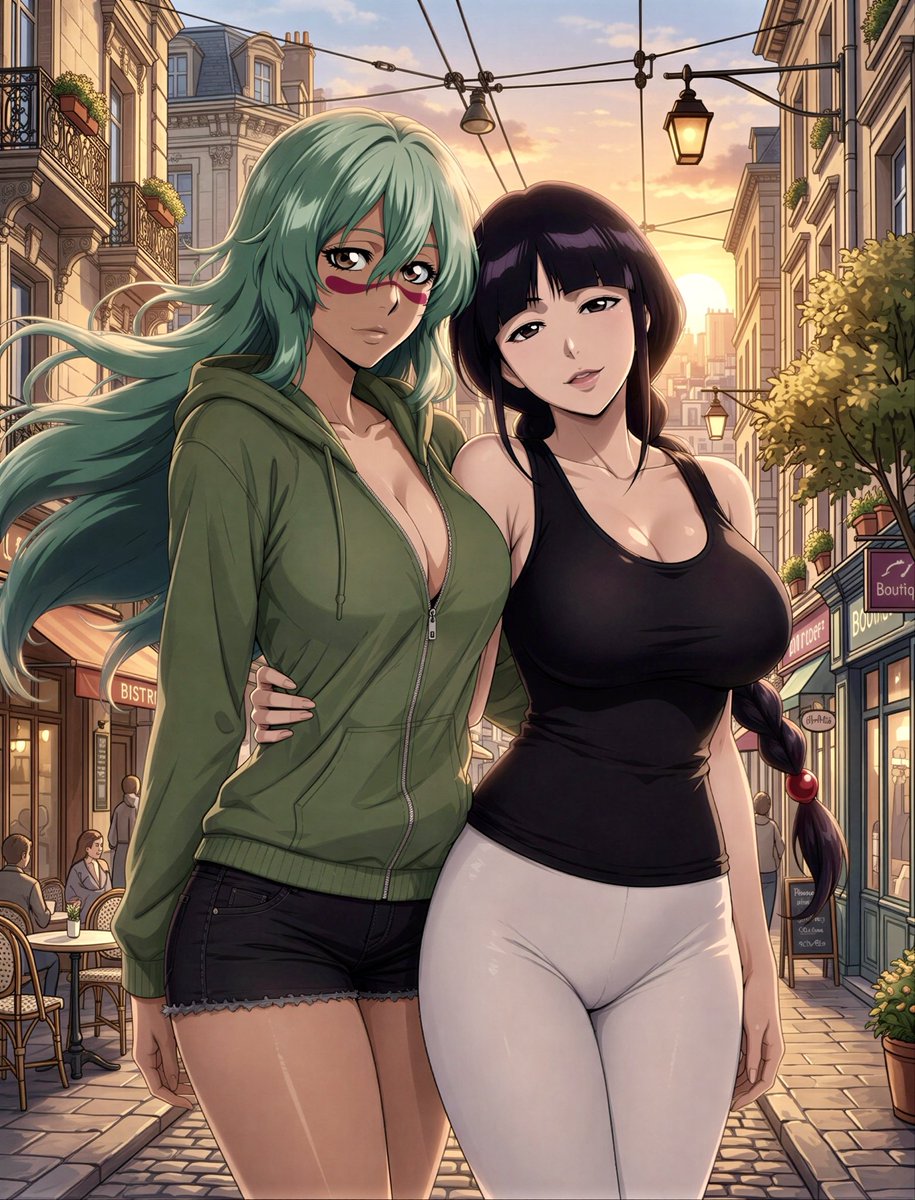YuriWaifus's tweet photo. Nemu Kurotsuchi X Nel Tu 

Anime: Bleach https://t.co/RjIA6hwyDC