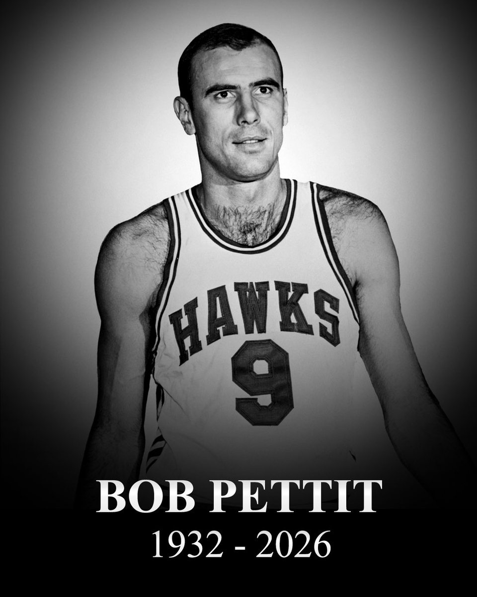 The NBA family mourns the passing of Naismith Hall of Famer Bob Pettit, a two-time NBA MVP and a member of all four NBA Anniversary Teams.  He raised the bar fo