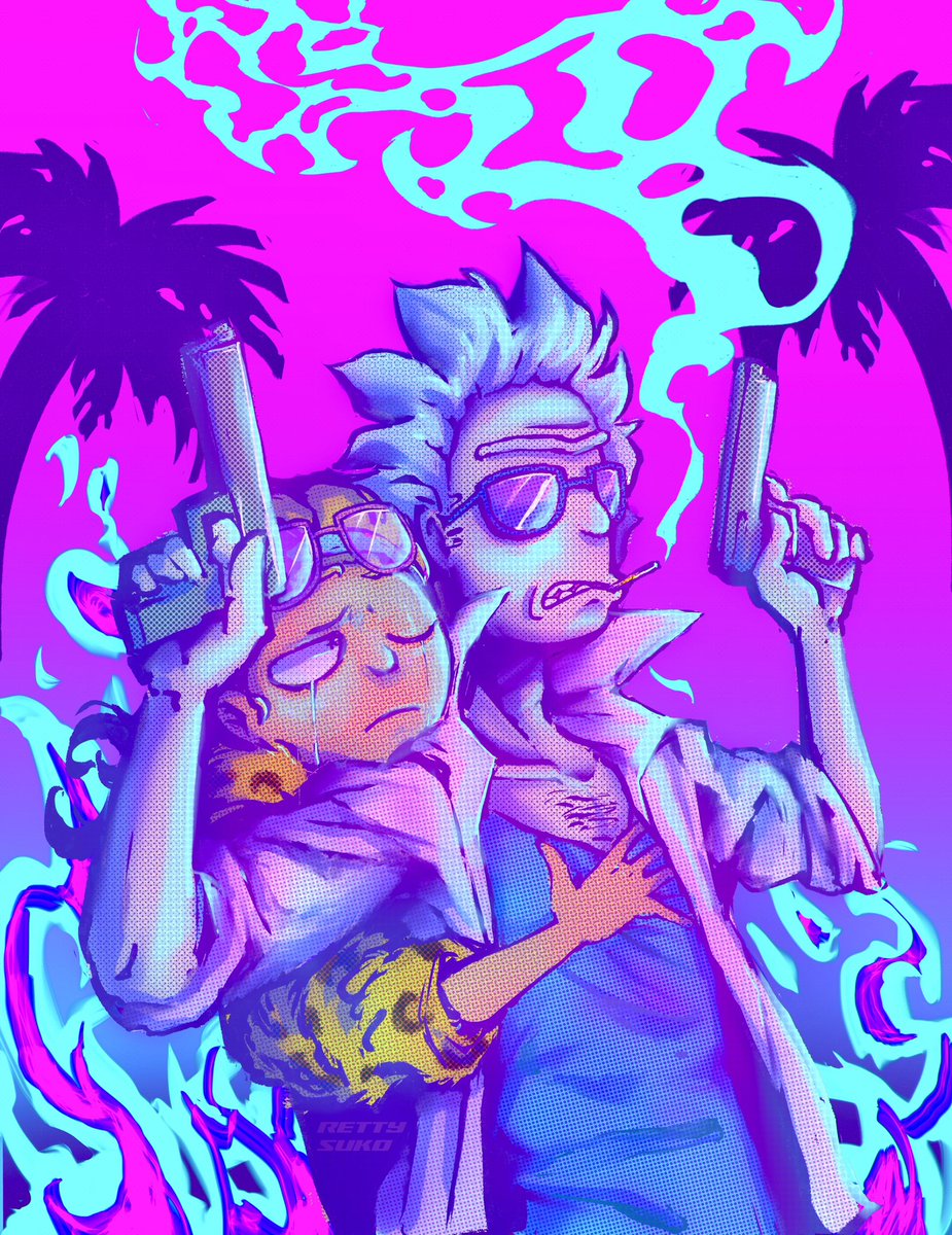 Oscitantgimp's tweet photo. Pistols &amp; Playboys #miamimorty https://t.co/dMxvPCPZ6h