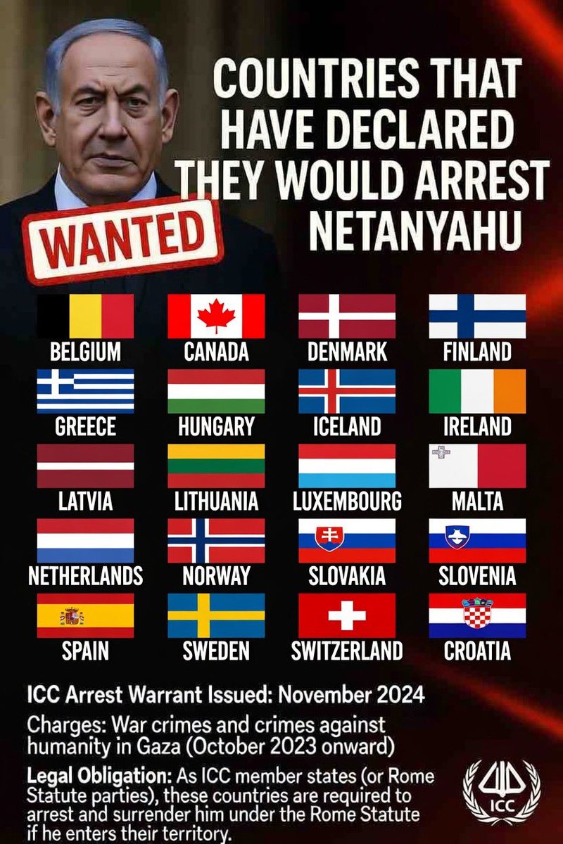 LeonardCampagna's tweet photo. @ImBreckWorsham Arrest Netanyahu https://t.co/JaEStpWg0A