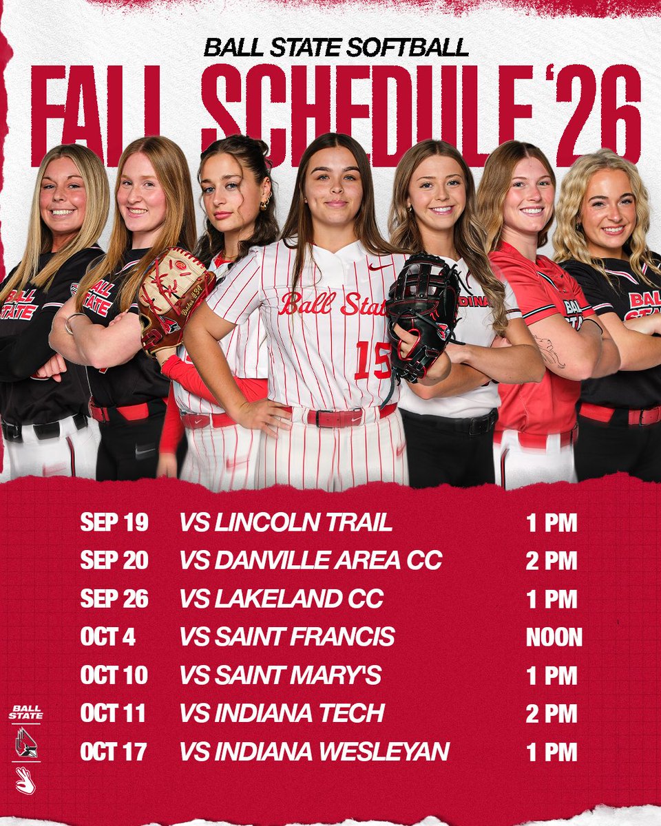 BallStateSB's tweet photo. A fresh look at our fall slate as we head into the weekend

#ChirpChirp x #WeFly x #MACtion https://t.co/IS1ONhWu0l