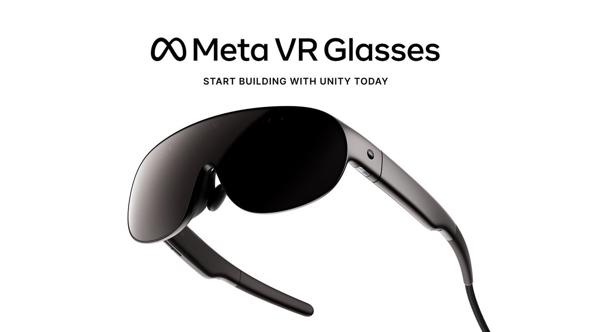 unity_japan's tweet photo. 【プレスリリース】Unity、Meta VR Glasses にサポートを提供　開発者は VR の新たなオーディエンスにリーチ可能に ～開発者は本日より、既存の Quest タイトルを Meta VR Glasses に展開し、新規体験を制作可能に～
https://t.co/7DOfDNRirJ https://t.co/96uSUhiciG
