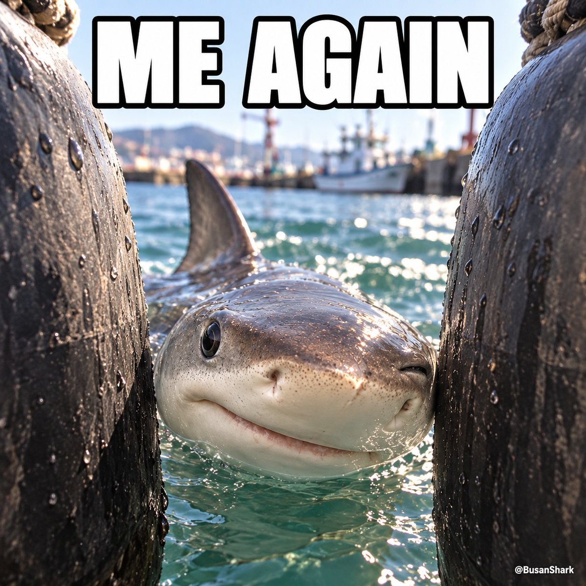 BusanShark's tweet photo. @MarketBubble @solana Sharks on Solana too 🦈 https://t.co/qx3rcVUhDA