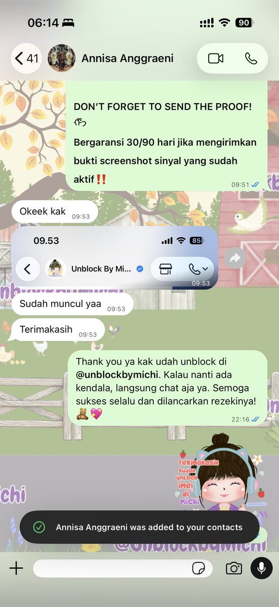 blzomi's tweet photo. Unblock imei dijamin trusted kesini kakk @michicorners cuma 100 rb an bisa pay akhir🙋🏻‍♀️ #zonauangㅤ https://t.co/pxGoo5H5Hp