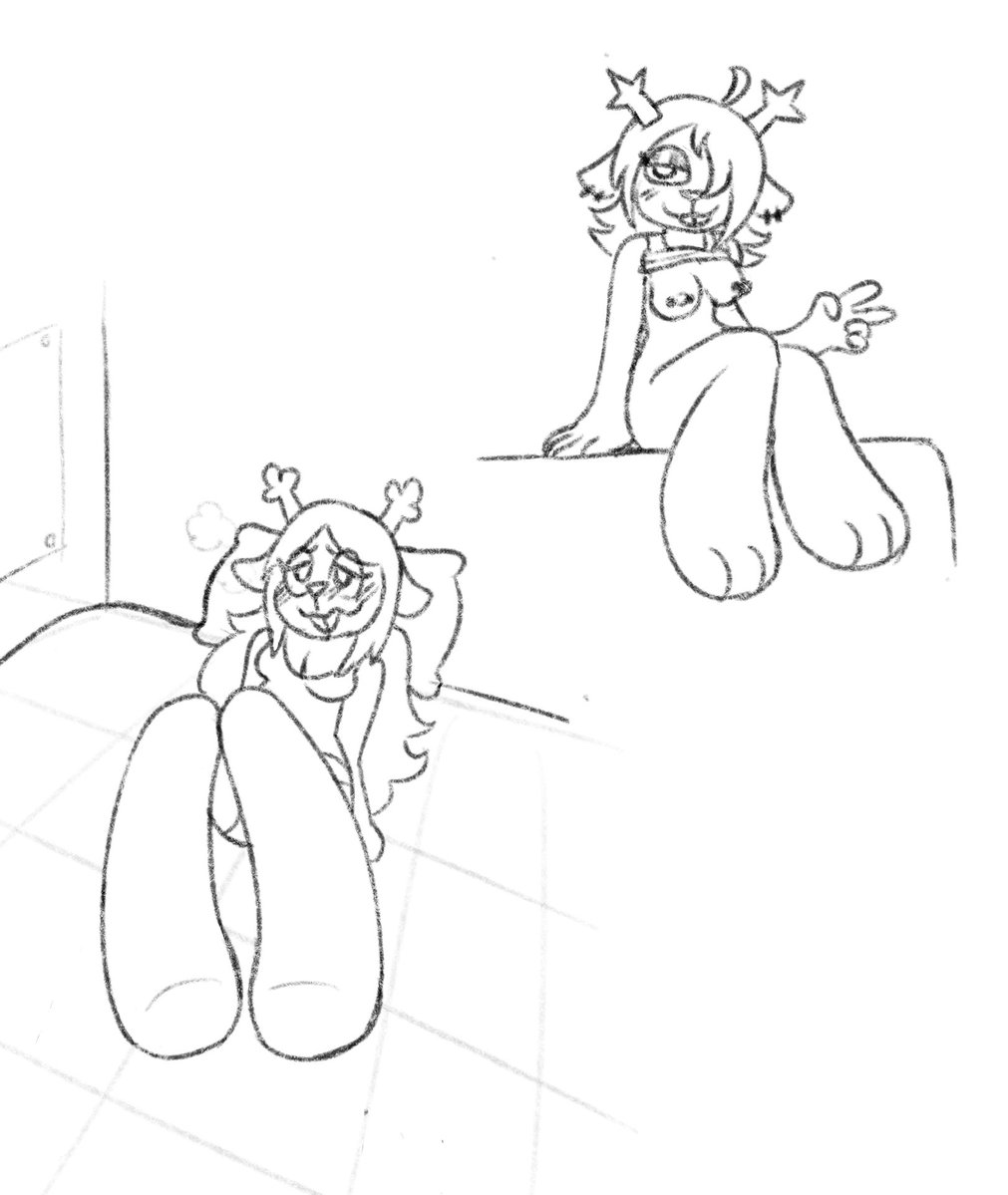 CerealKat's tweet photo. Two deer sisters alone in a bedroom, what will they get up to? 👀✨
.
.
.
#desselle #deltaruined #noelle #dess https://t.co/OR3XjEHCdb