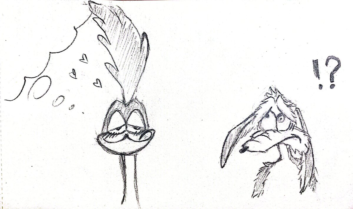 karmatsu_9's tweet photo. The Road Runner has a great imagination. #wilerunner #wileroadㅤㅤ #wileecoyote https://t.co/ia4YNMg8CN