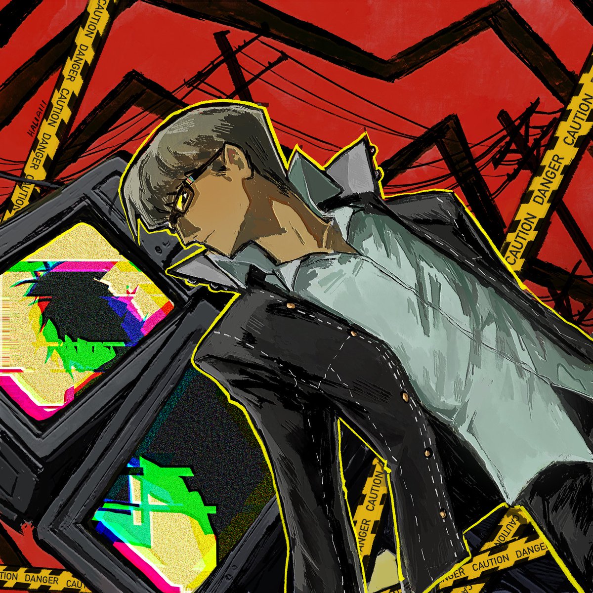 haliaiii's tweet photo. backside of the tv #persona4 https://t.co/ET7pPDIwjR