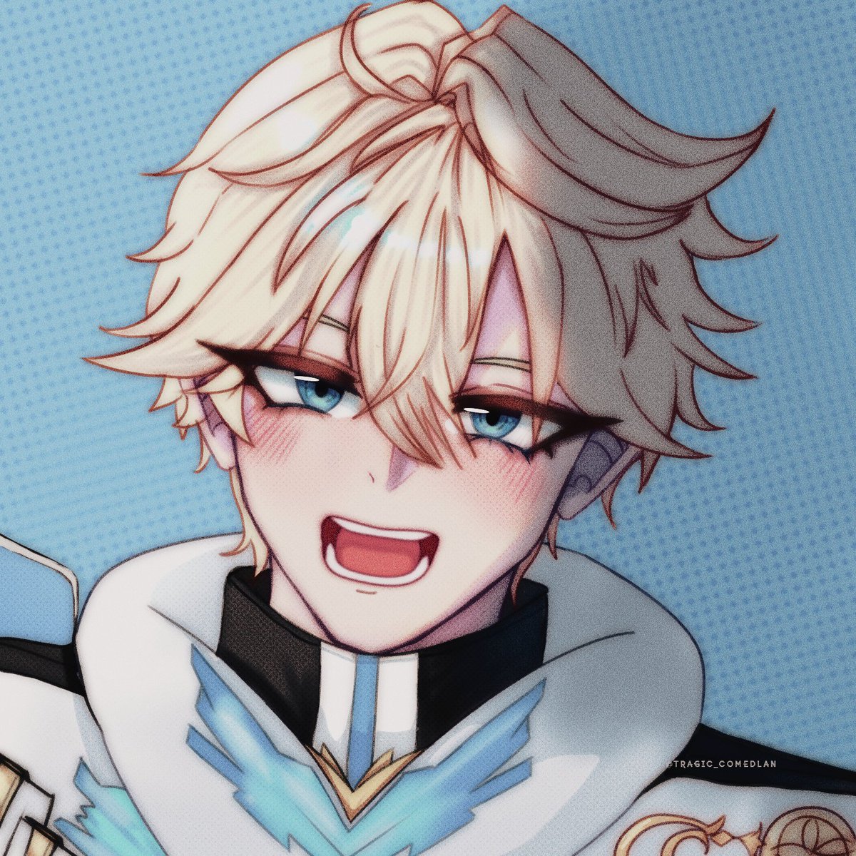 TRAGIC_COMEDlAN's tweet photo. Today I made an rp blog on tumblr, so now I get to humiliate myself by drawing AND writing Gepard 24/7 👍
What could possibly go wrong  haha..right..

anyways. have a quick geppie to celebrate🎊

#gepard #honkaistarrail https://t.co/cU6lokZ8pb