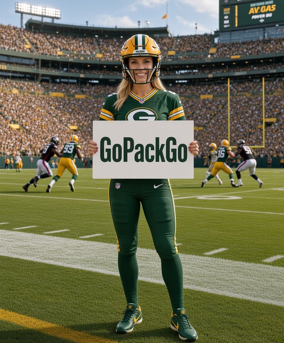 tina_spitfire's tweet photo. Packer vs Falcons at Lambeau Field
I’m going with the Packers and will move to 2-1 on my picks 
Thursday Night Football
NFL https://t.co/hAagYworoJ