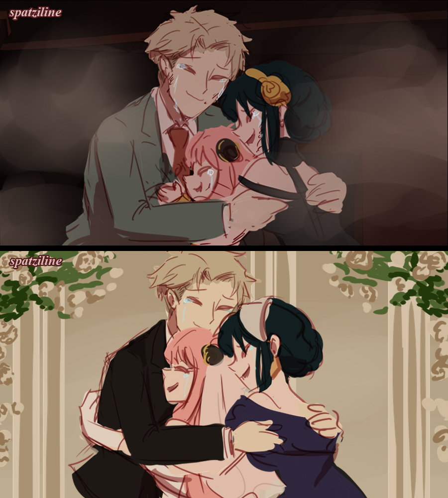 spatziline's tweet photo. Times Loid Forger has cried (reason: Anya and Yor). Full comic on my channel spatziline #SPY_FAMILY https://t.co/sgTA7y8WYO