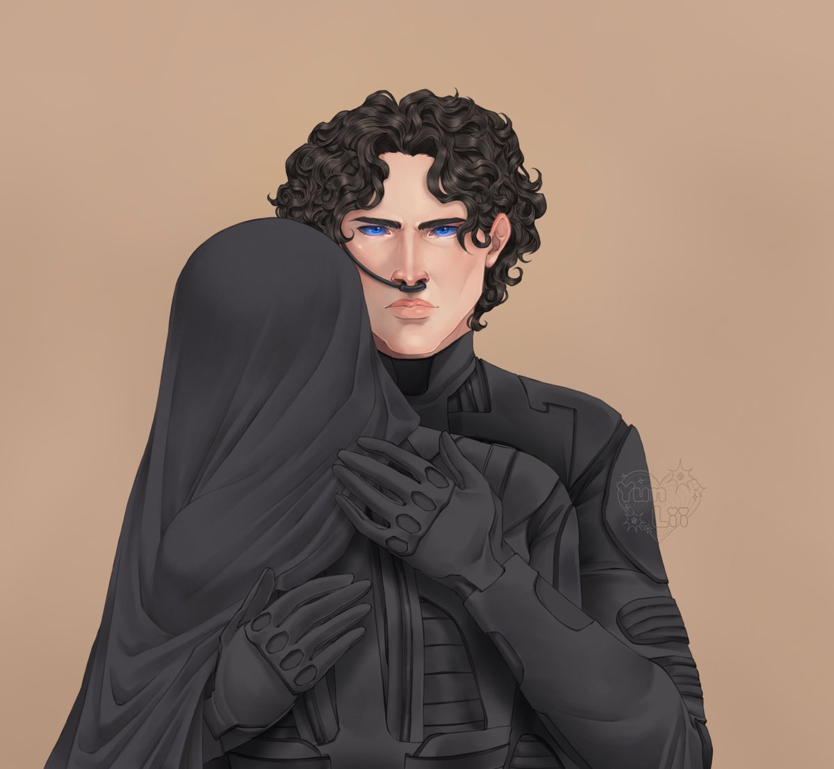 roseowinterfell's tweet photo. “to attack alia is to attack her brother,” hayt said.
“that is so clear it is difficult to see,” bijaz said. “in truth, emperor and sister are one person back to back, one being half male and half female.”

the atreides double-being
commission by @yun_lii https://t.co/gk4iy6q8nT